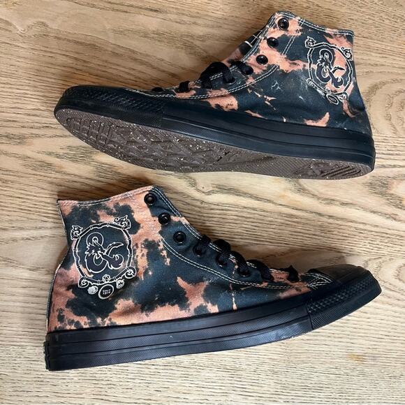 NWOT Converse Dungeons & Dragons Custom Chuck Taylor High Top Sneaker Men’s 10.5 - Picture 6 of 10